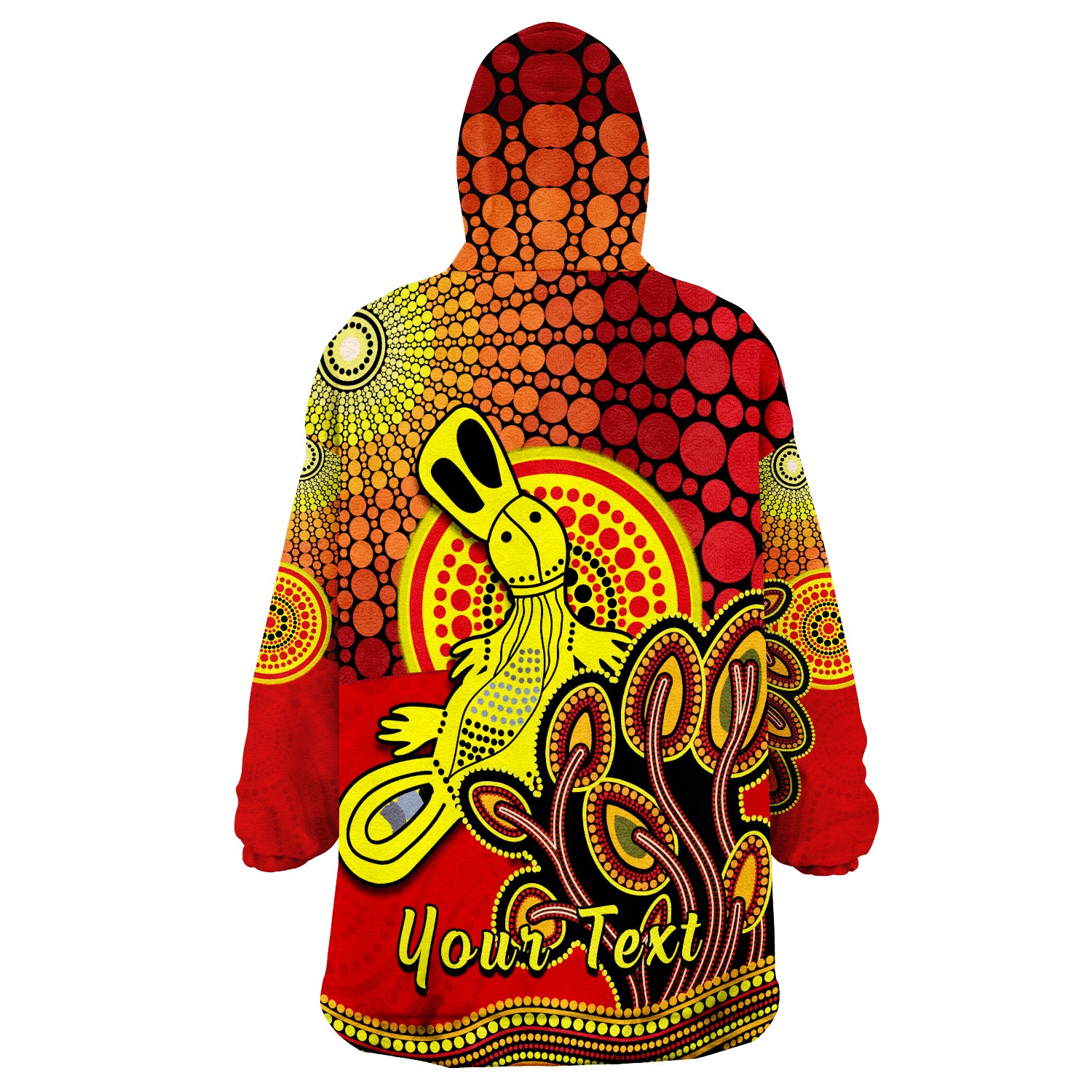 custom-personalised-aboriginal-platypus-tree-on-the-hill-sunshine-wearable-blanket-hoodie