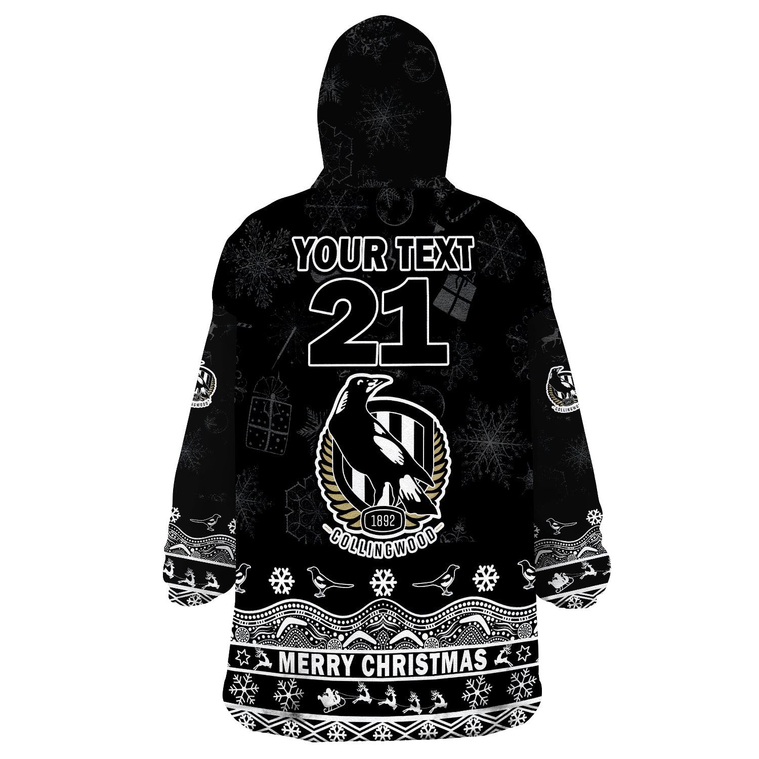 custom-personalised-and-number-collingwood-pies-unique-winter-season-magpies-merry-christmas-wearable-blanket-hoodie