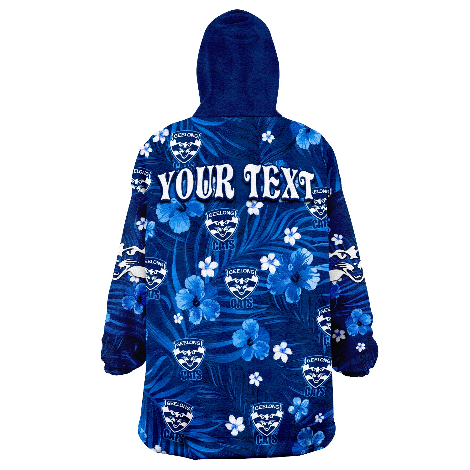 custom-personalised-cats-football-geelong-premiers-tropical-flowers-simple-wearable-blanket-hoodie