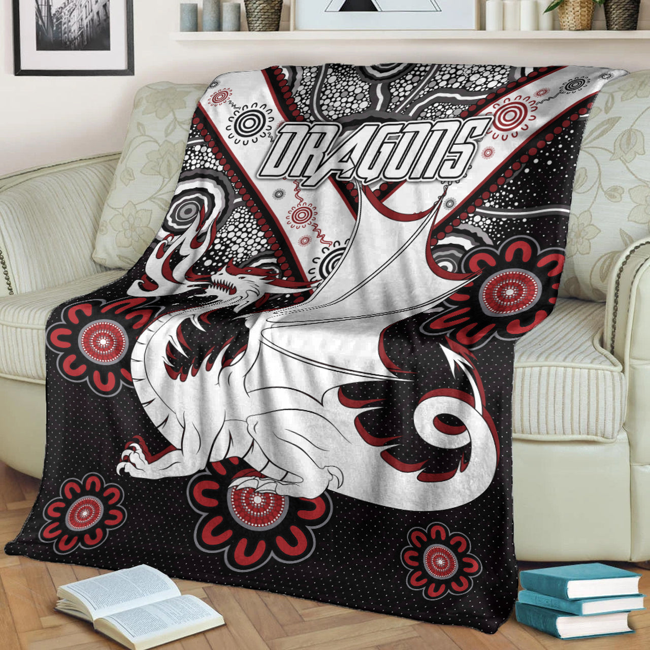 st-george-rugby-blanket-custom-aboriginal-dragons-blanket