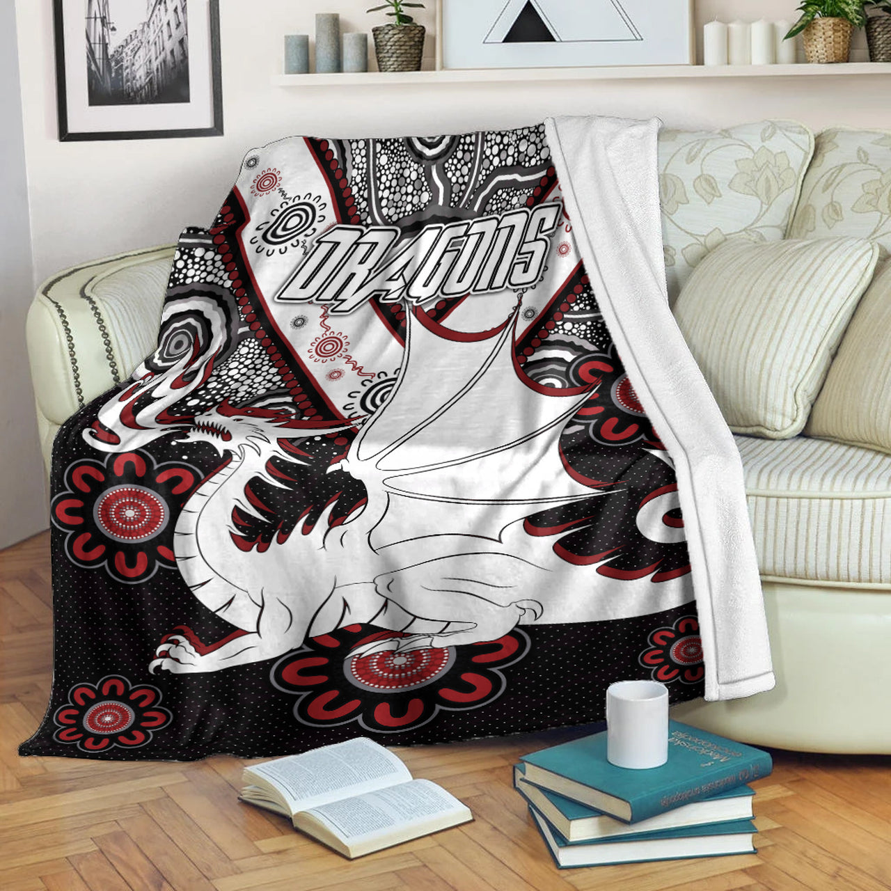 st-george-rugby-blanket-custom-aboriginal-dragons-blanket