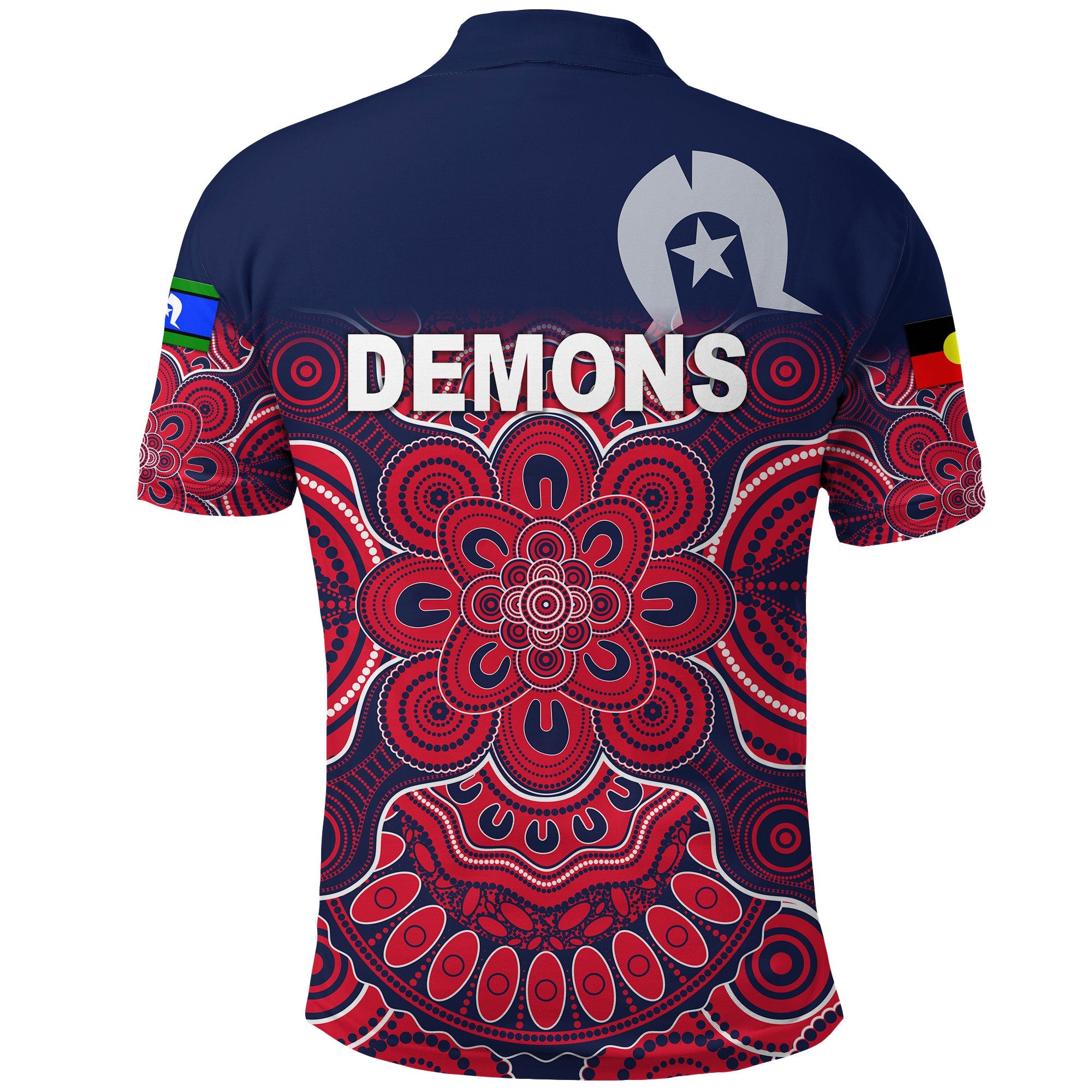 custom-personalised-melbourne-demons-indigenous-polo-shirt-football-naidoc-week-style