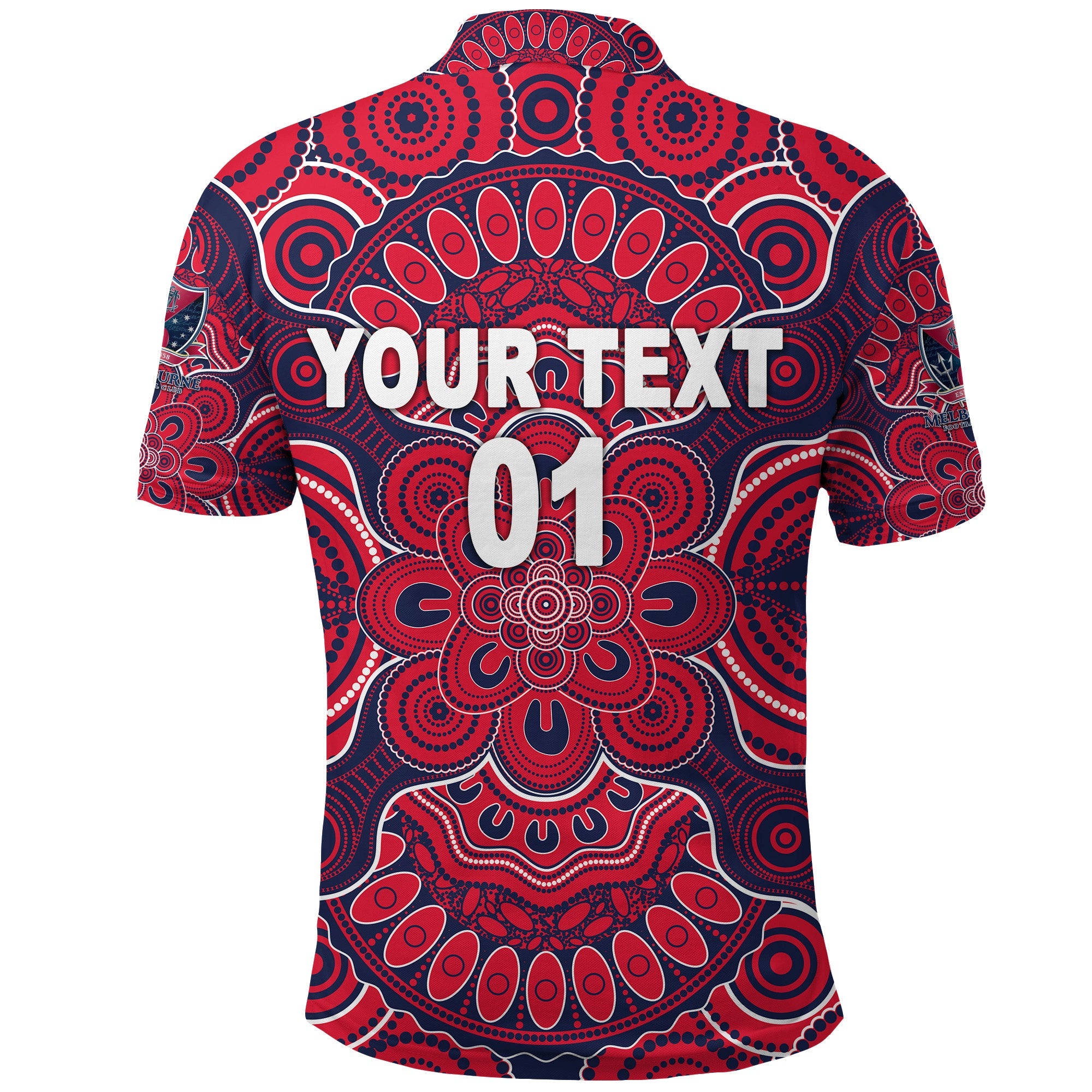 custom-personalised-melbourne-demons-indigenous-polo-shirt-football-2021-version-custom-text-and-number