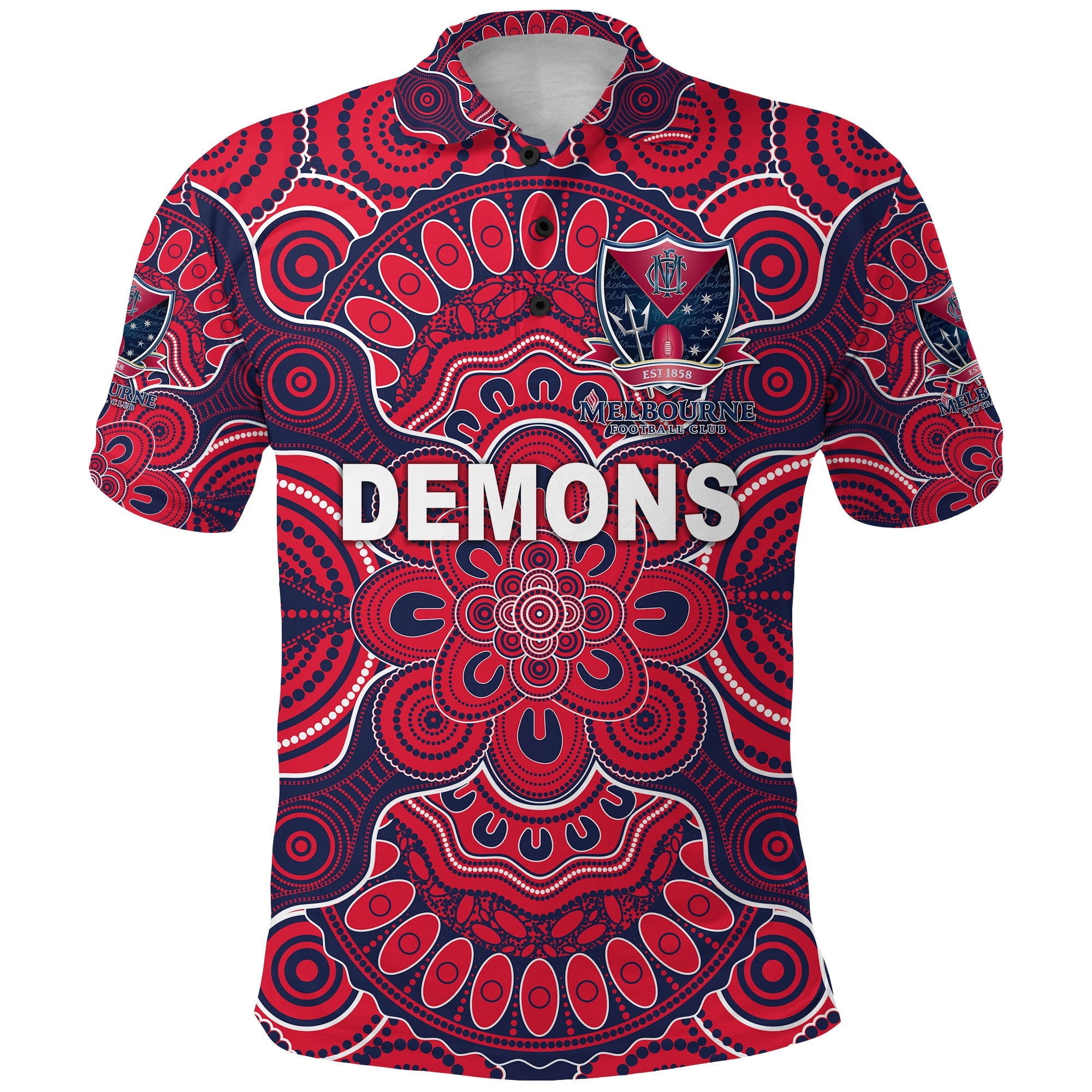 melbourne-demons-indigenous-polo-shirt-football-2021-version