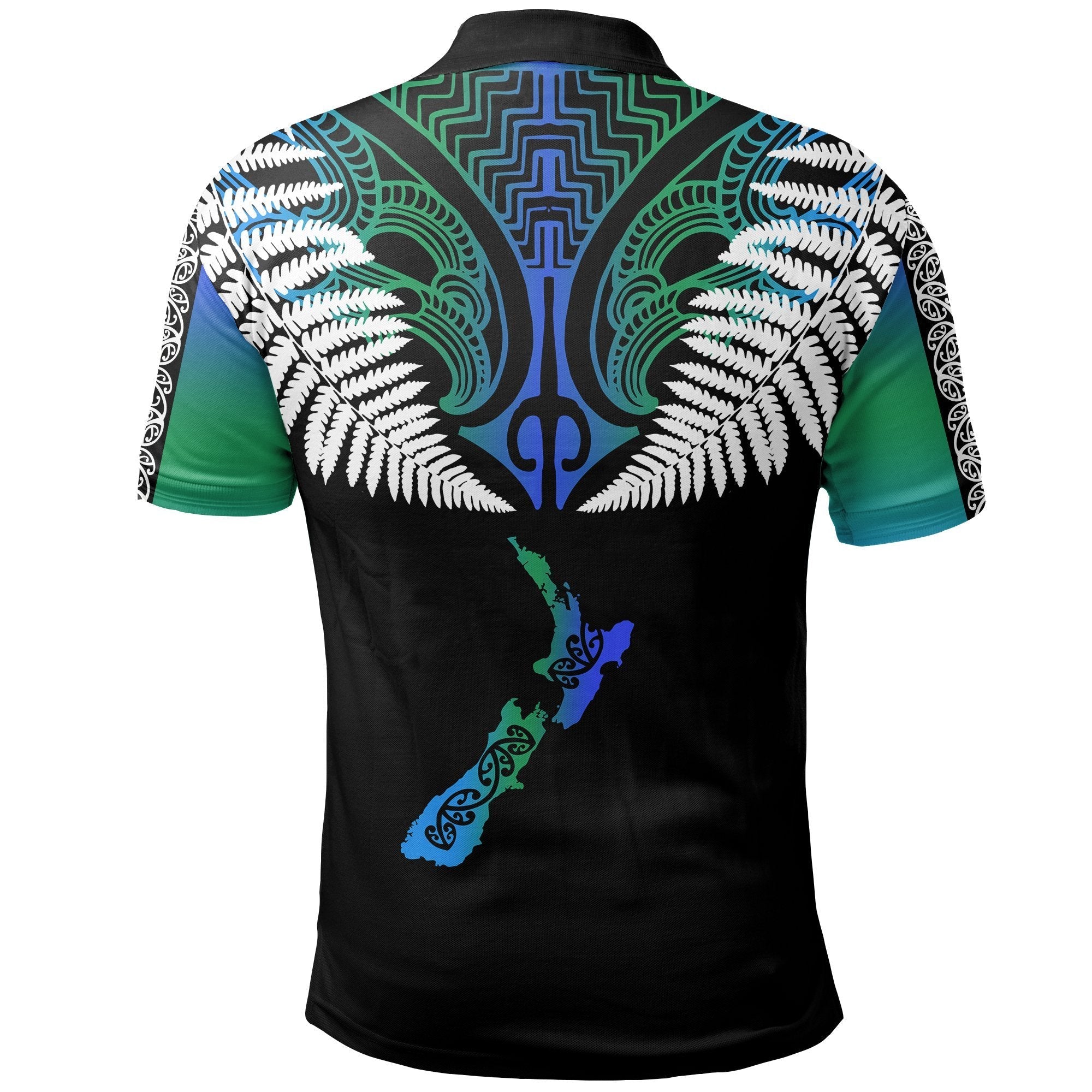 new-zealand-maori-polo-shirt-silver-fern-poutama-golf-shirts