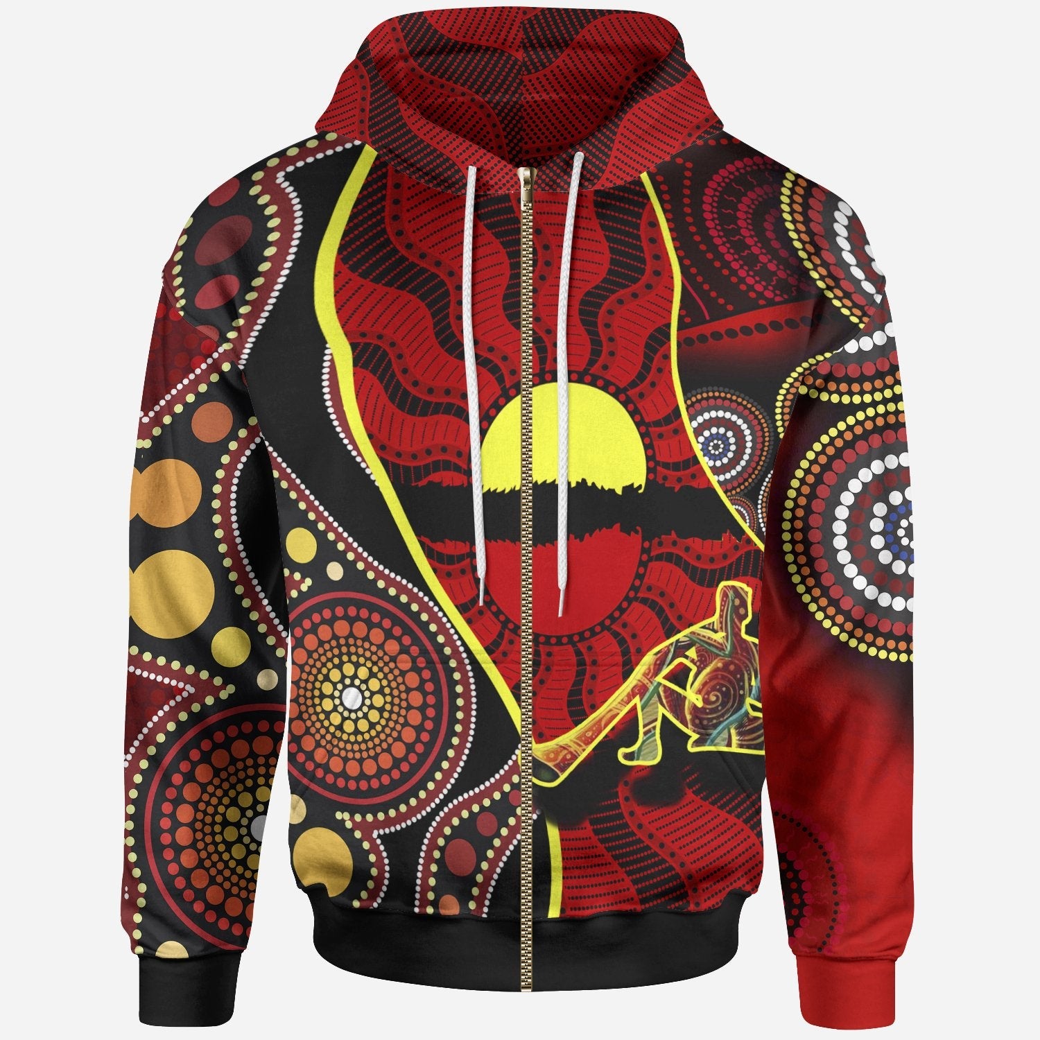 zip-up-hoodie-australia-aboriginal-dots-with-didgeridoo