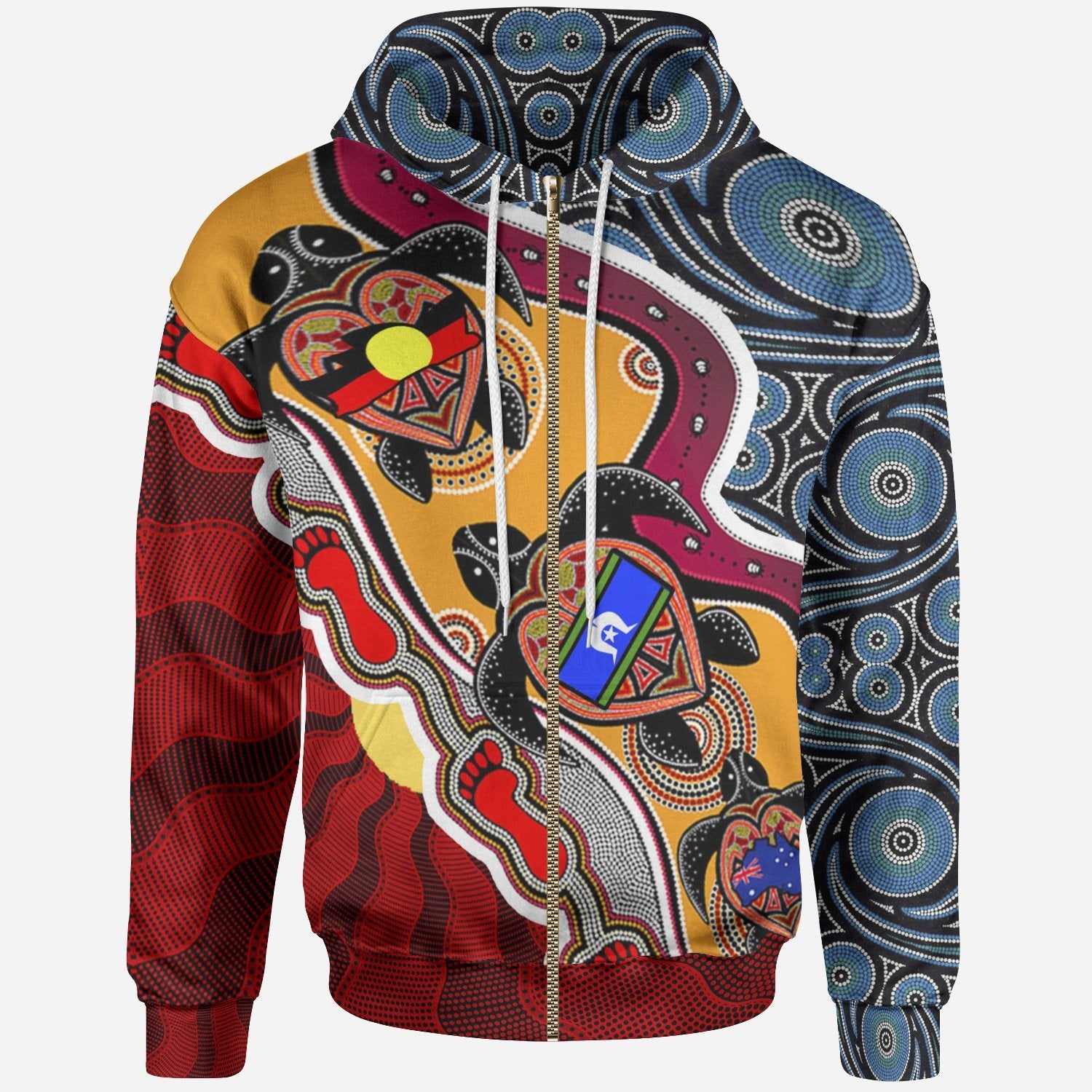 zip-up-hoodie-australia-aboriginal-dots-with-turtle-and-naidoc-flags