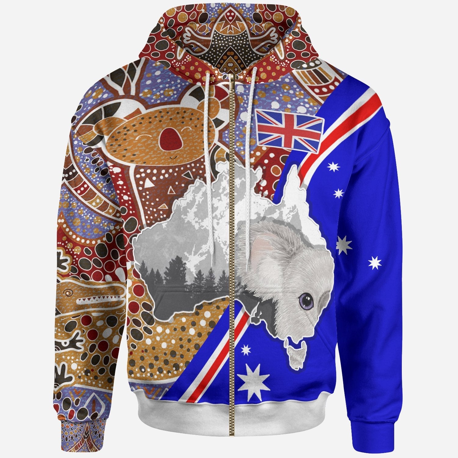 zip-up-hoodie-australia-koala