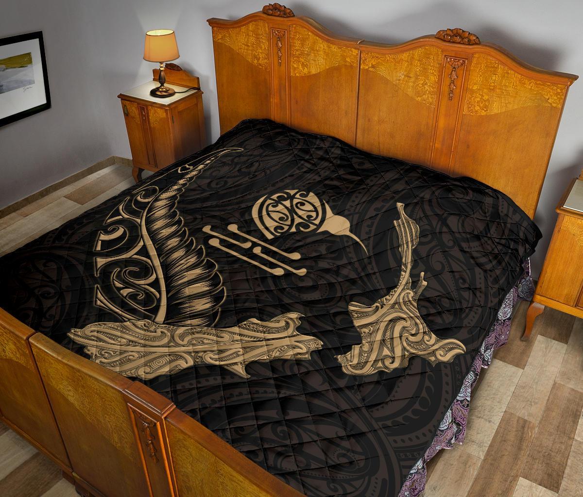new-zealand-heart-premium-quilt-map-kiwi-mix-silver-fern-gold