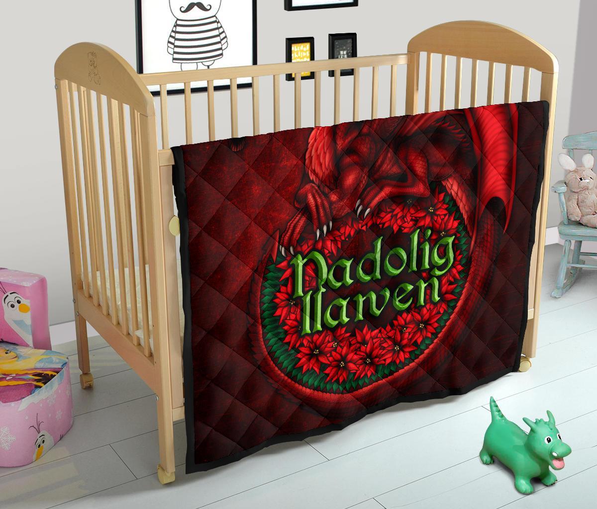 wales-premium-quilt-christmas-dragon