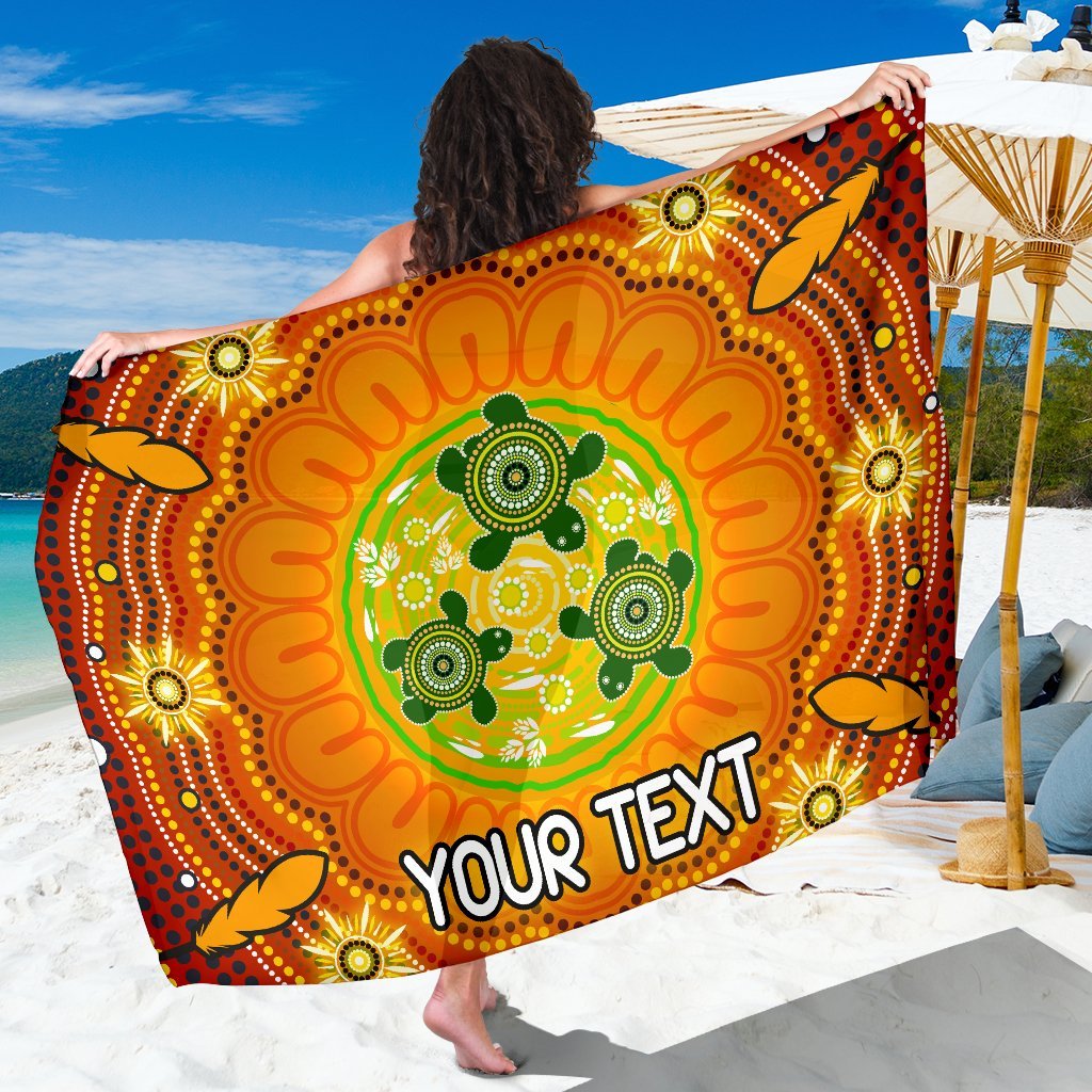 custom-text-aboriginal-sarong-turtle-circle-dot-painting-art