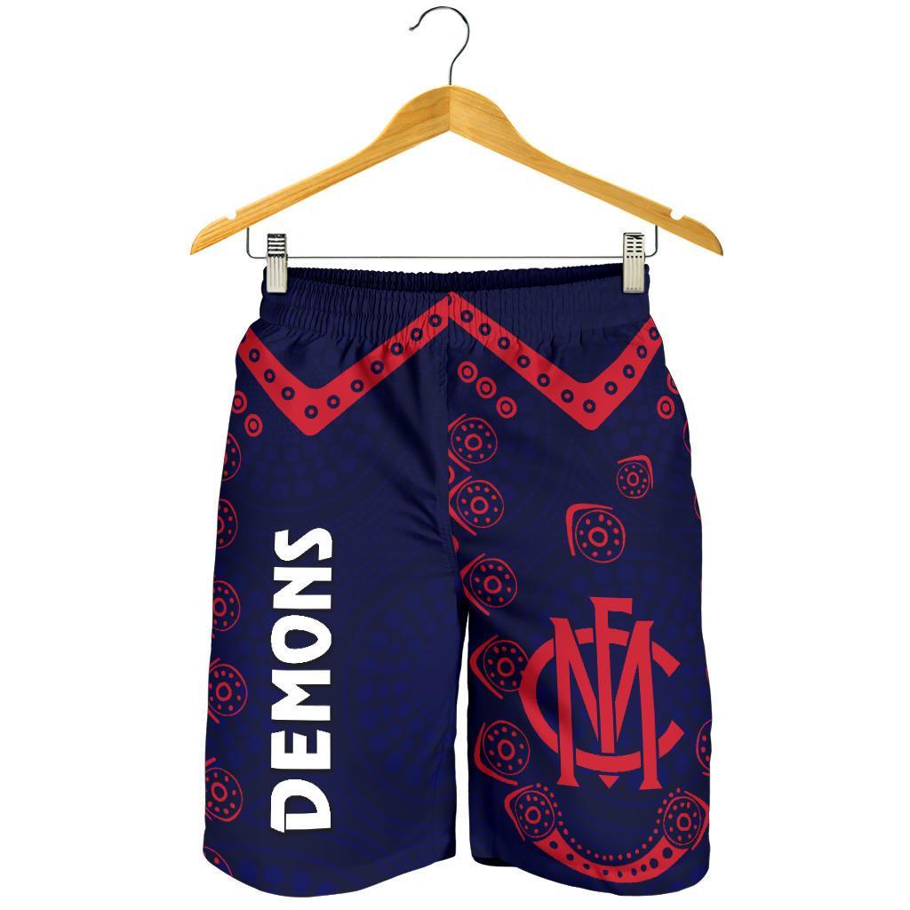 combo-polo-shirt-and-men-short-melbourne-demons-indigenous-football