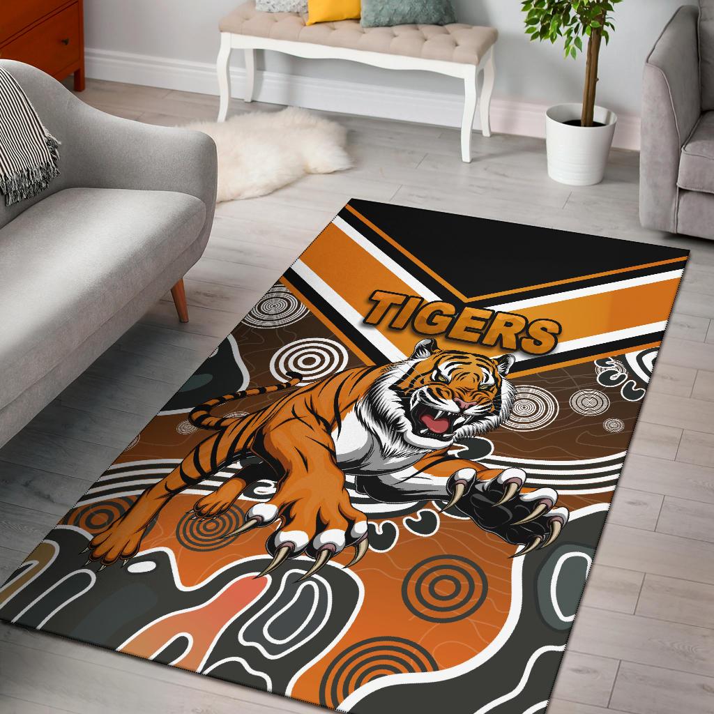 wests-area-rug-tigers-indigenous