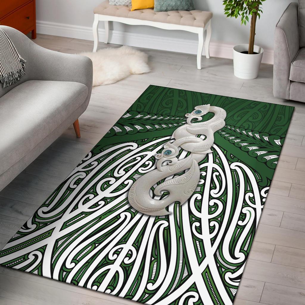 maori-moko-tattoo-area-rug-manaia-pounamu