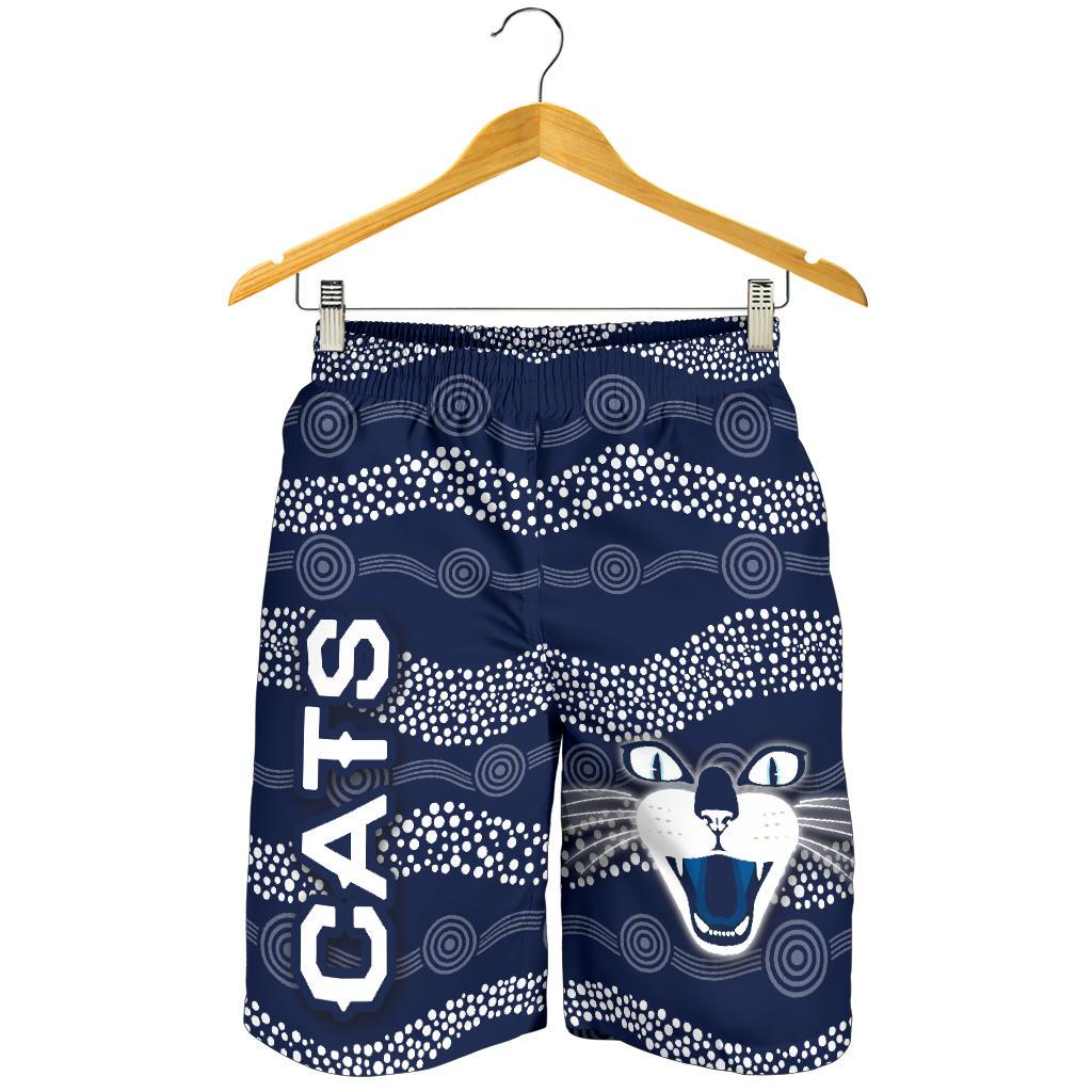 combo-polo-shirt-and-men-short-geelong-cats-indigenous-navy