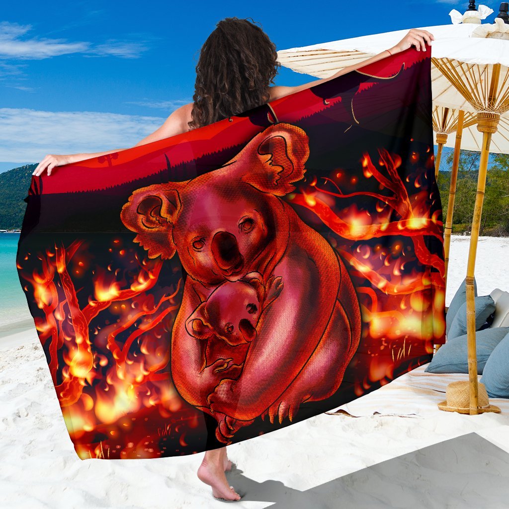 aboriginal-sarong-koala-bushfire-pray-for-australia