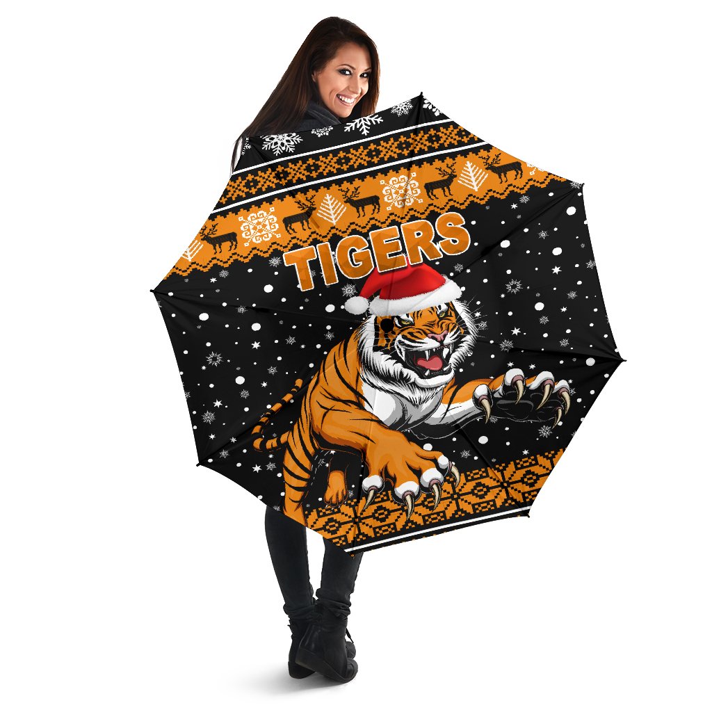 wests-christmas-all-over-print-umbrellas-tigers-unique-vibes-black