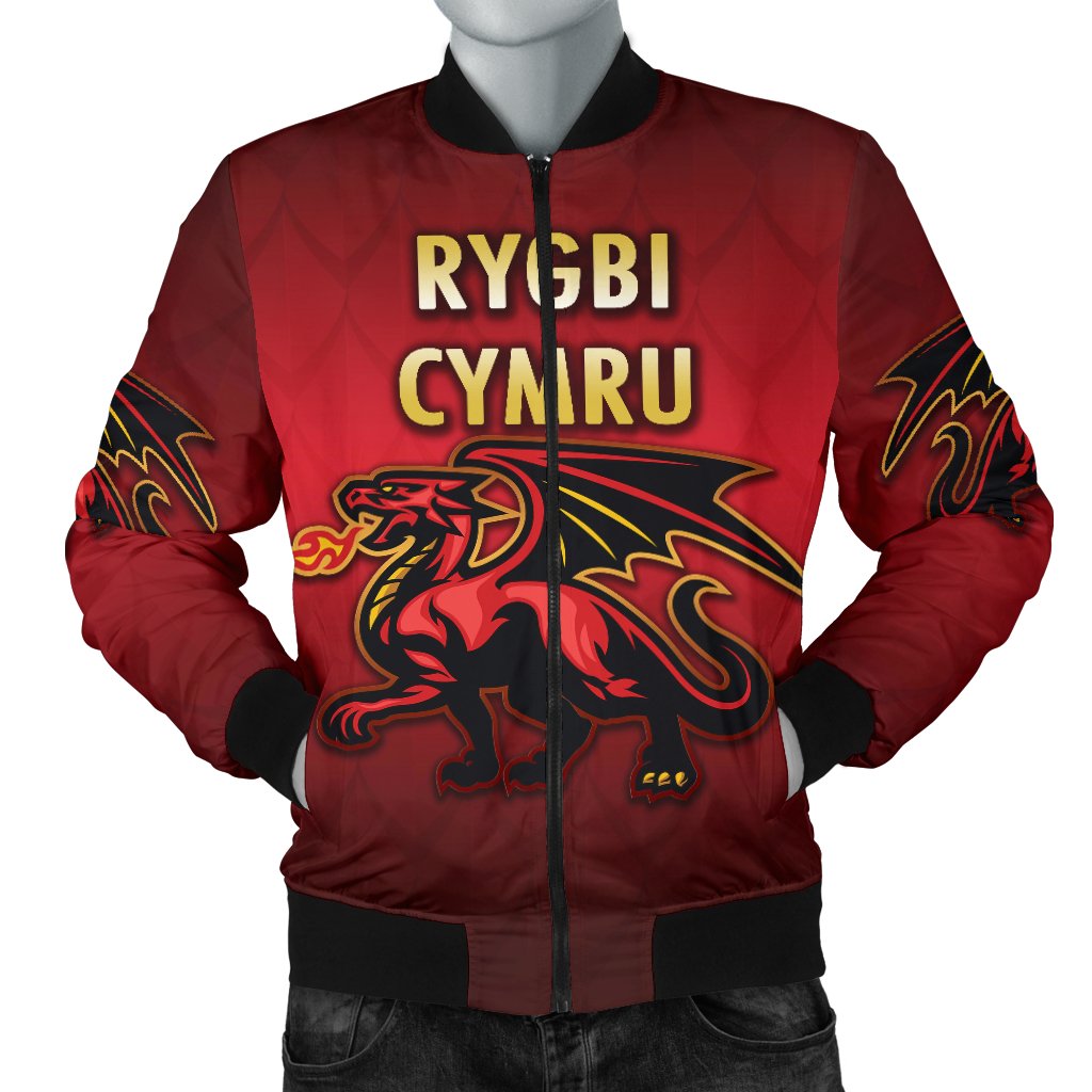 wales-rugby-mens-bomber-jacker-simple-style