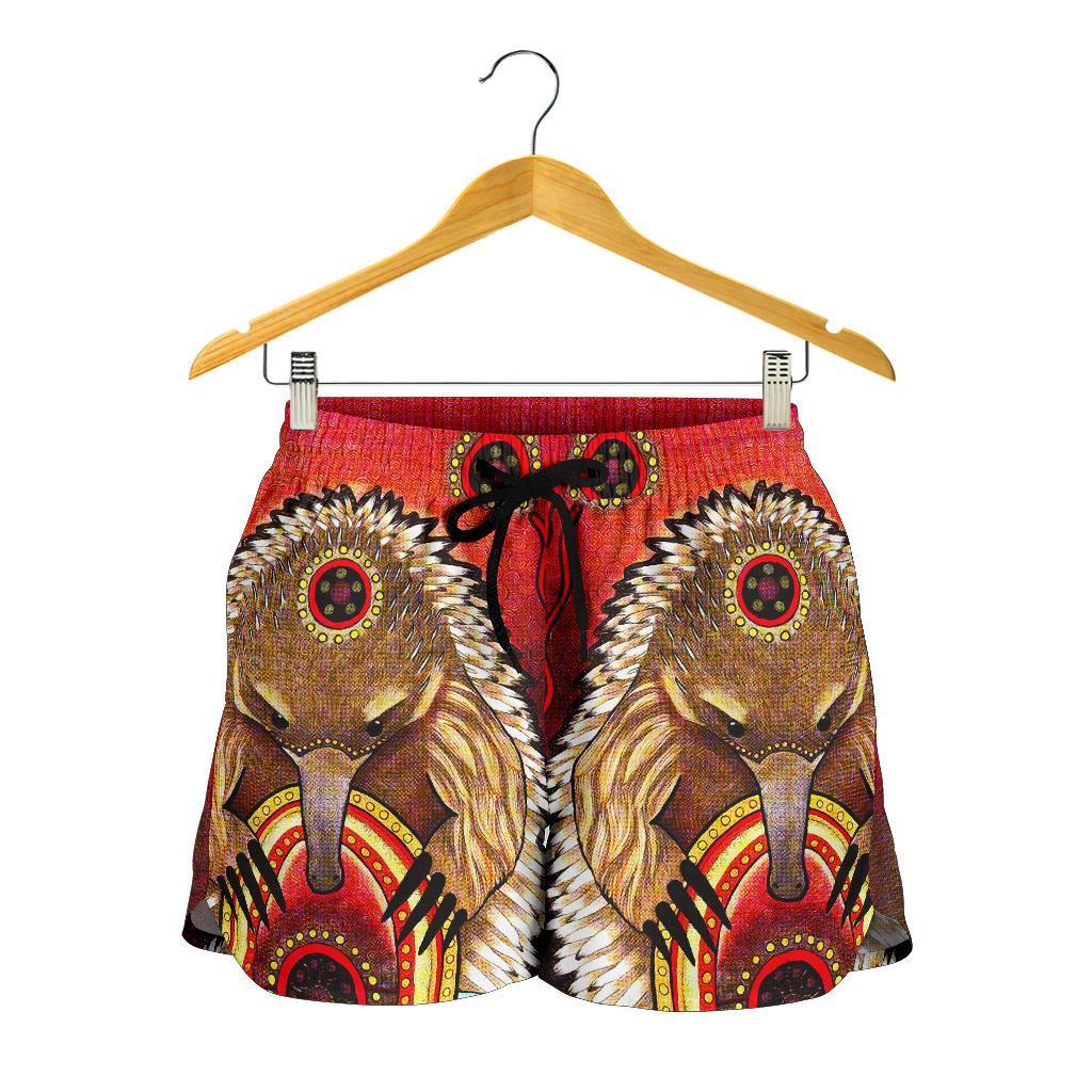 Women's Shorts - Australian Echidna- - Vibe Hoodie