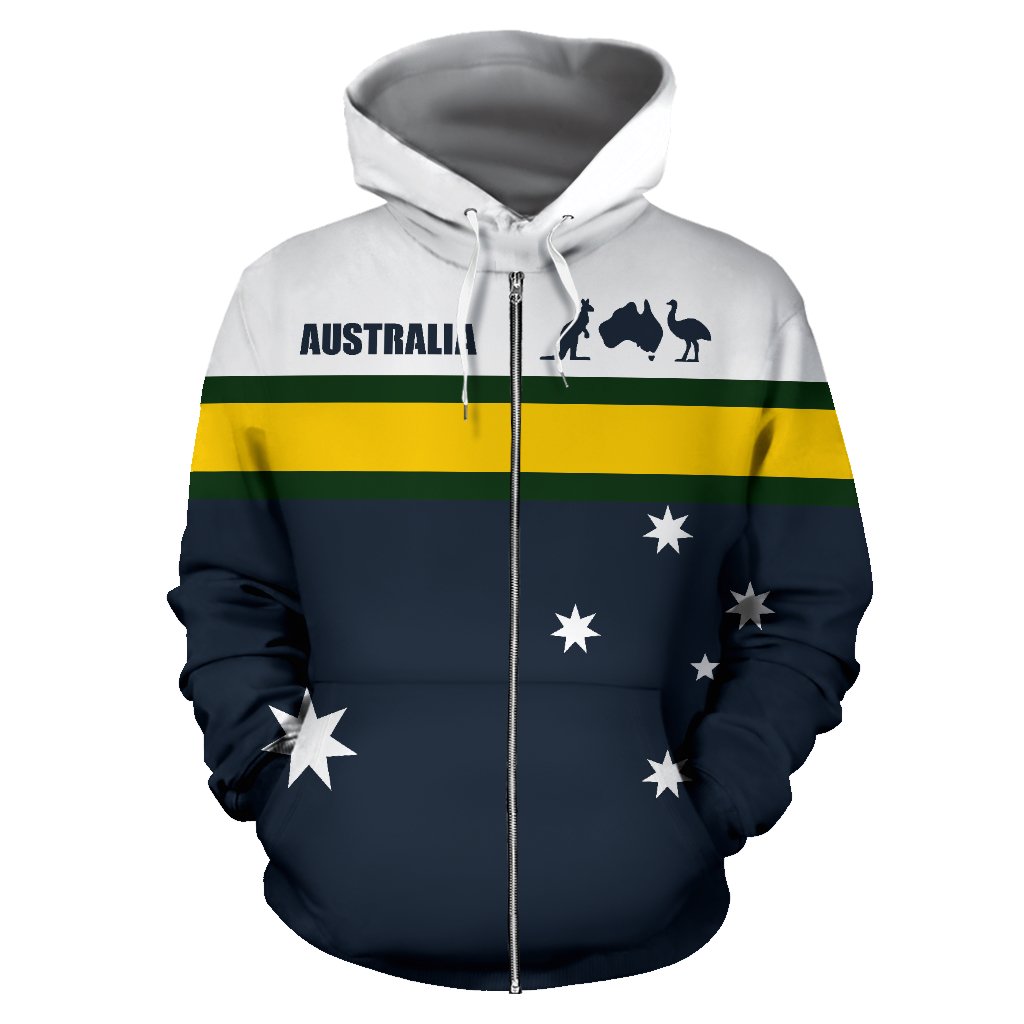 zip-up-hoodie-kangaroo-symbol-hoodie-australia-map-athletic-spirit-unisex