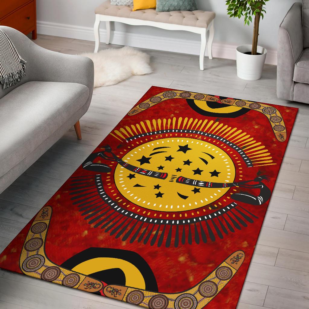 aboriginal-area-rug-boomerang