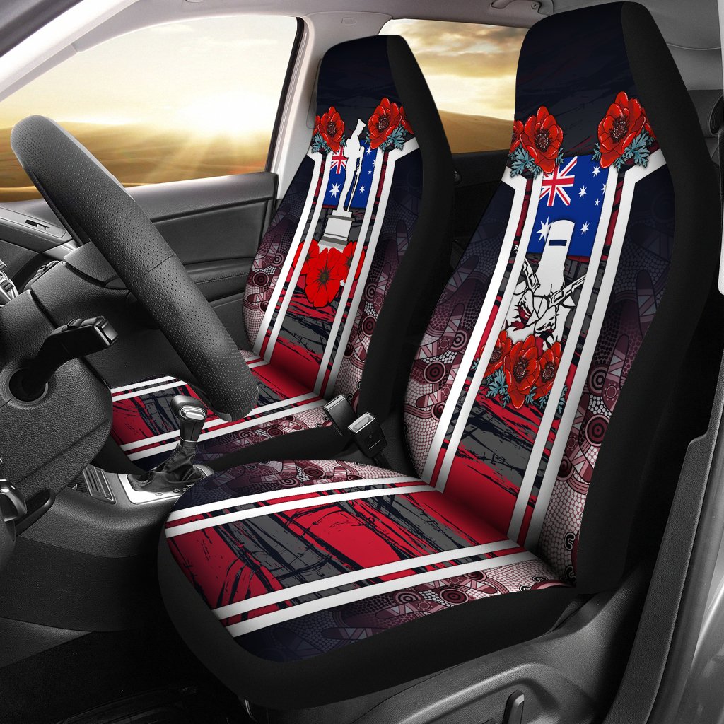 car-seat-covers-anzac-day-seat-covers-poppy-flowers-dot-painting