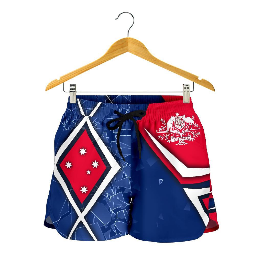 Women's Shorts - Aussie Flag - Vibe Hoodie