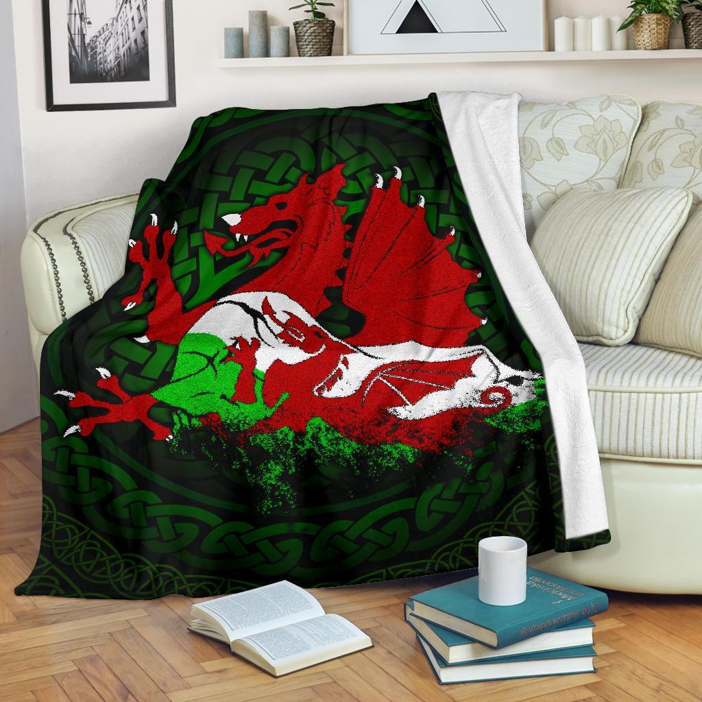 wales-premium-blanket-cymru-dragon