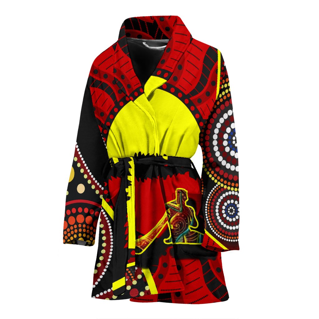 womens-bathrobe-australia-aboriginal-dots-with-didgeridoo