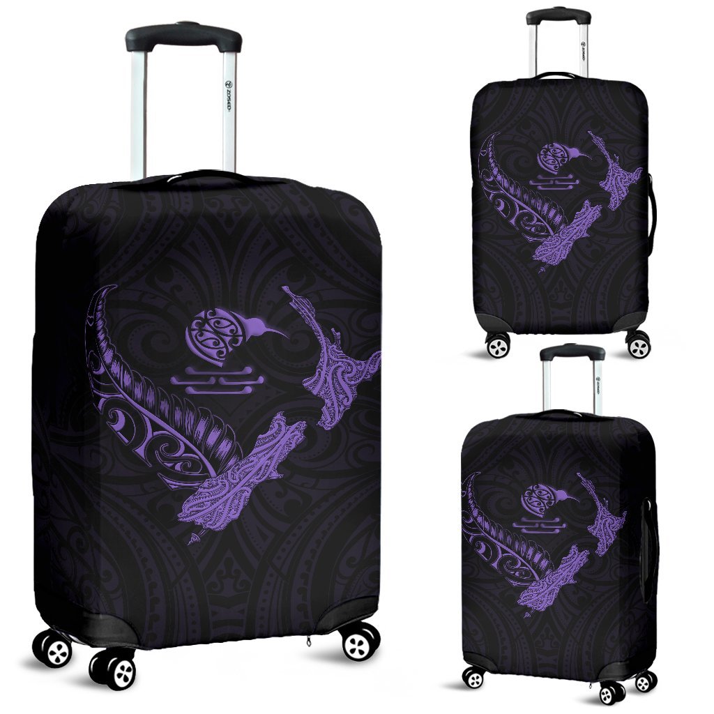 new-zealand-heart-luggage-covers-map-kiwi-mix-silver-fern-pastel-purple