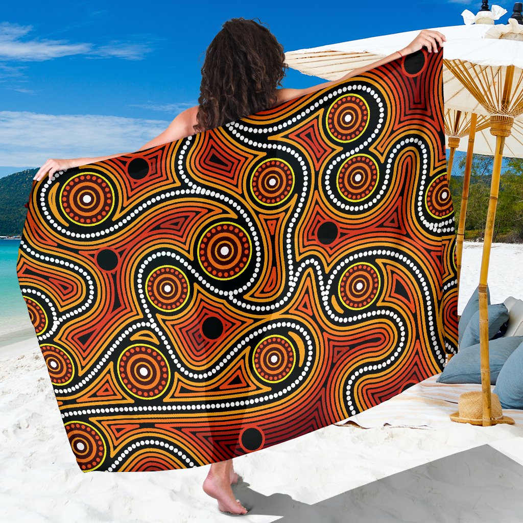 aboriginal-sarong-indigenous-circle-dot-painting-ver01