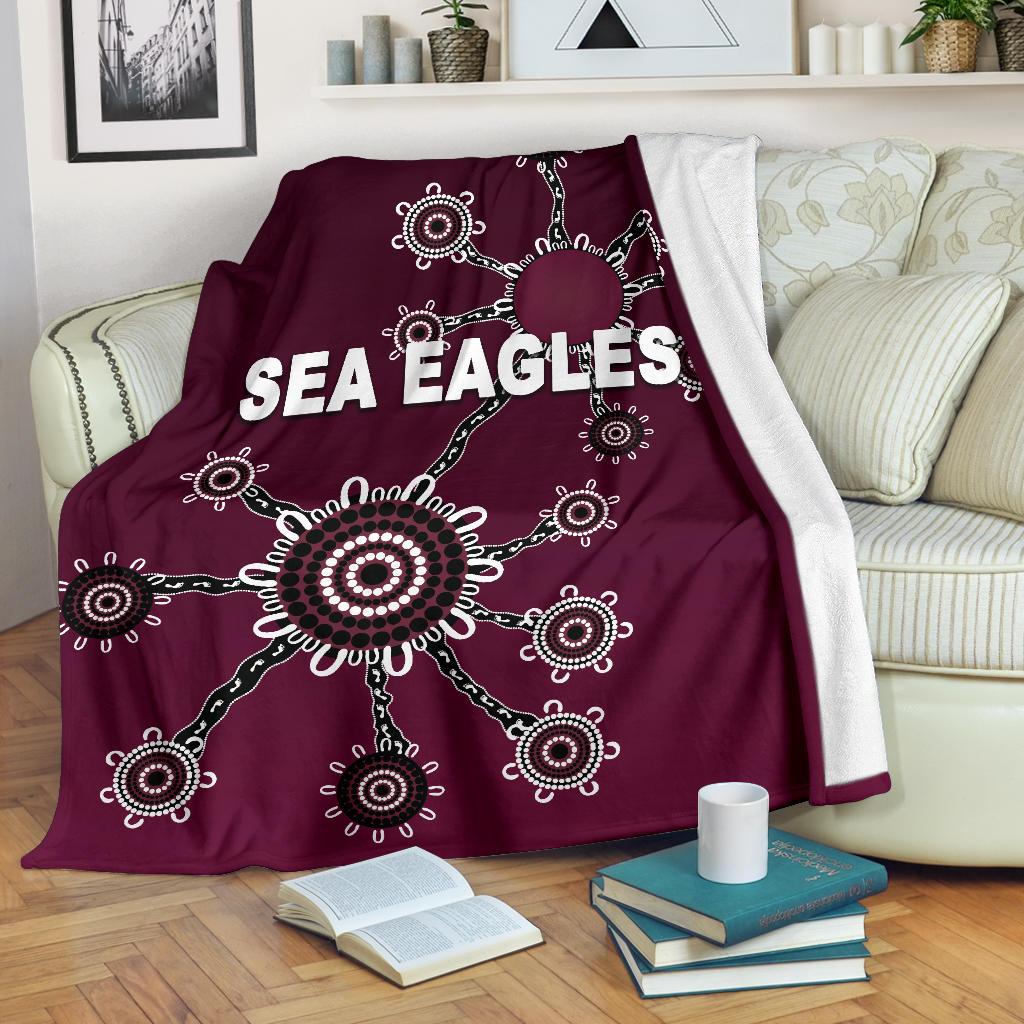 warringah-premium-blanket-sea-eagles-simple-indigenous