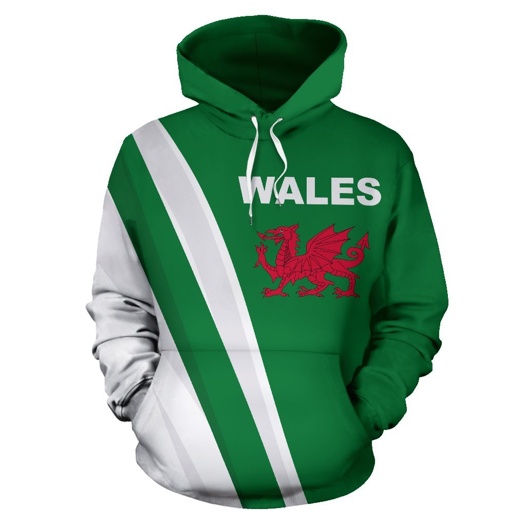 Wales Hoodie K5 Green