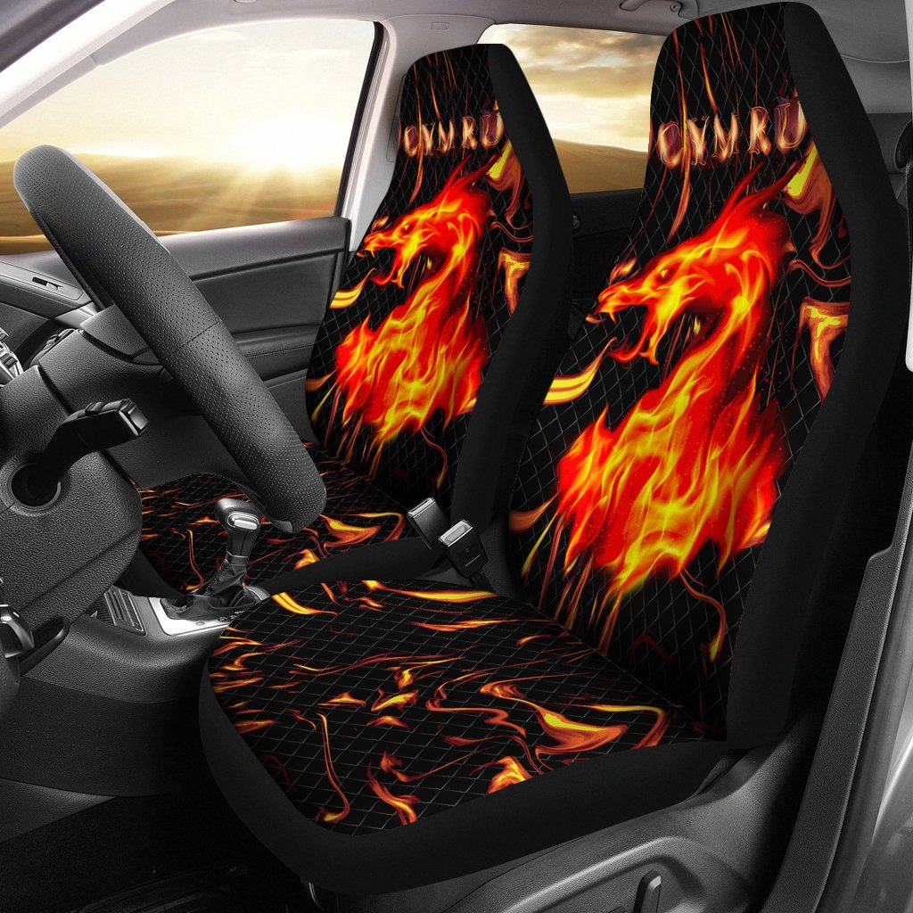 wales-dragon-in-flame-car-seat-covers