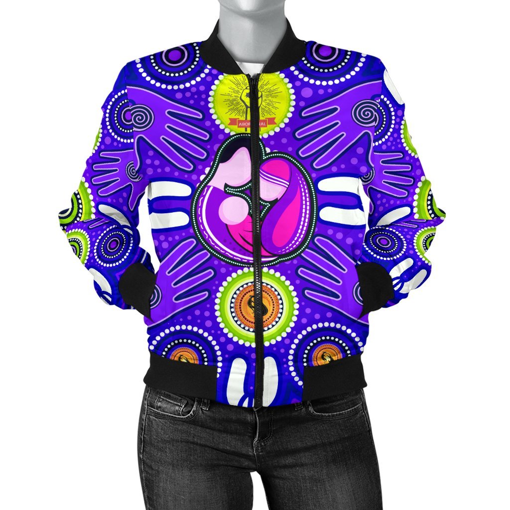 womens-bomber-jackets-aboriginal-family-with-dot-painting-art-1