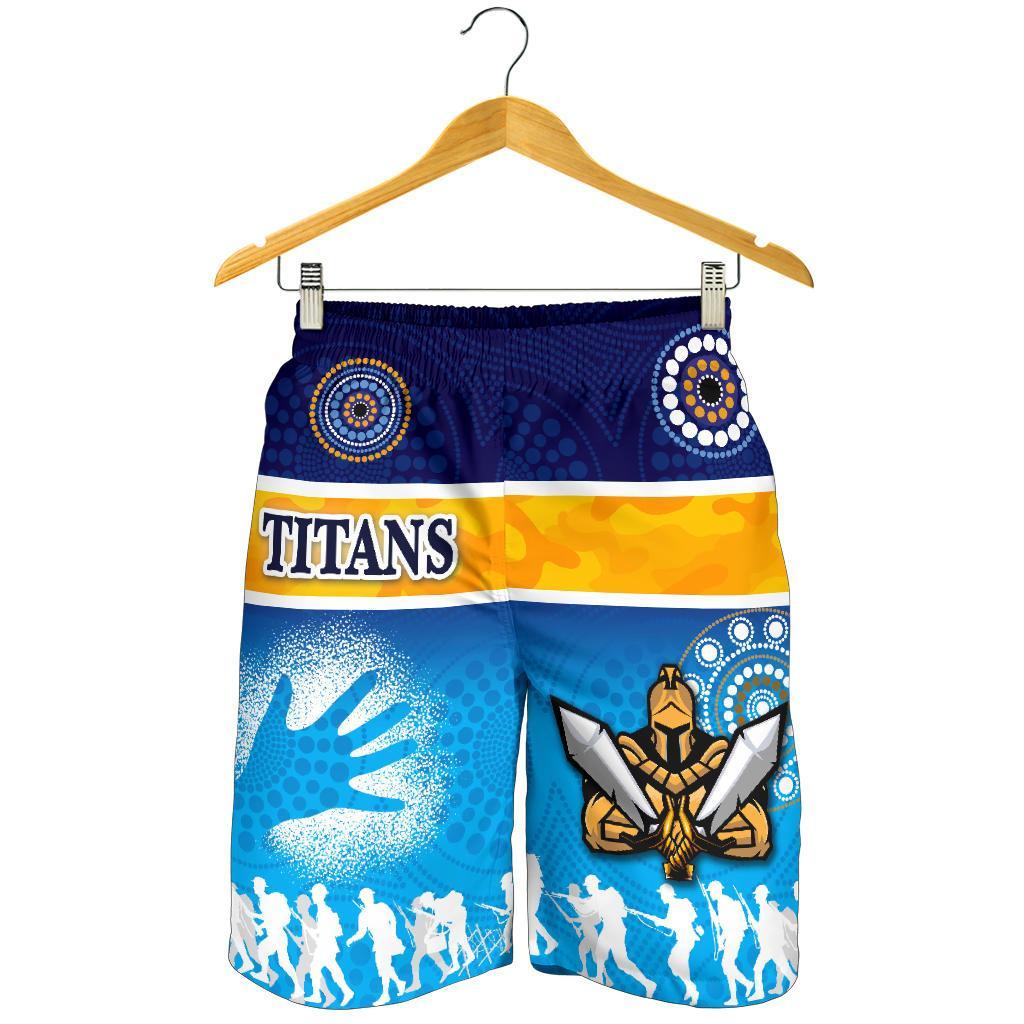 combo-polo-shirt-and-men-short-gold-coast-titans-gladiator-anzac-day-2021-version-indigenous