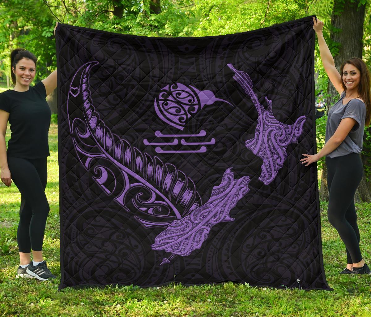 new-zealand-heart-premium-quilt-map-kiwi-mix-silver-fern-pastel-purple
