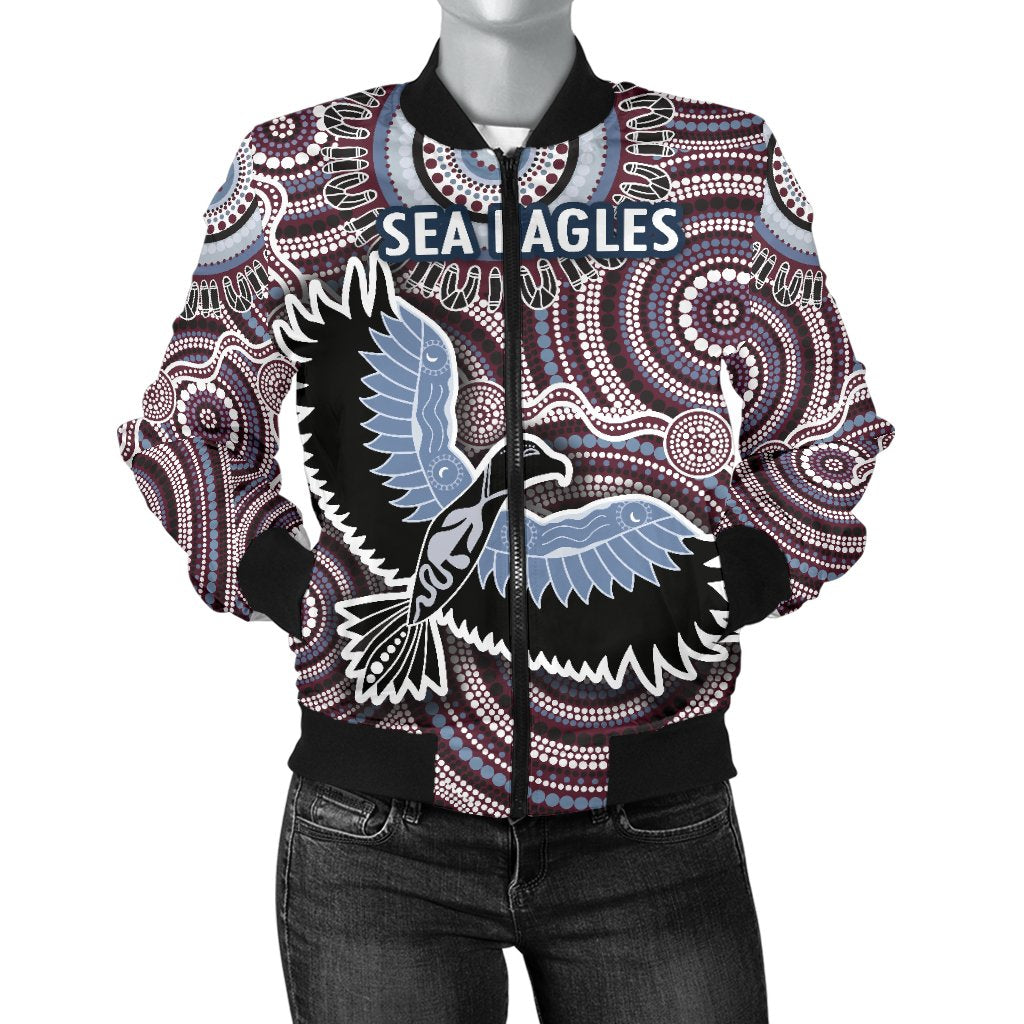 warringah-womens-bomber-jacket-sea-eagles-indigenous