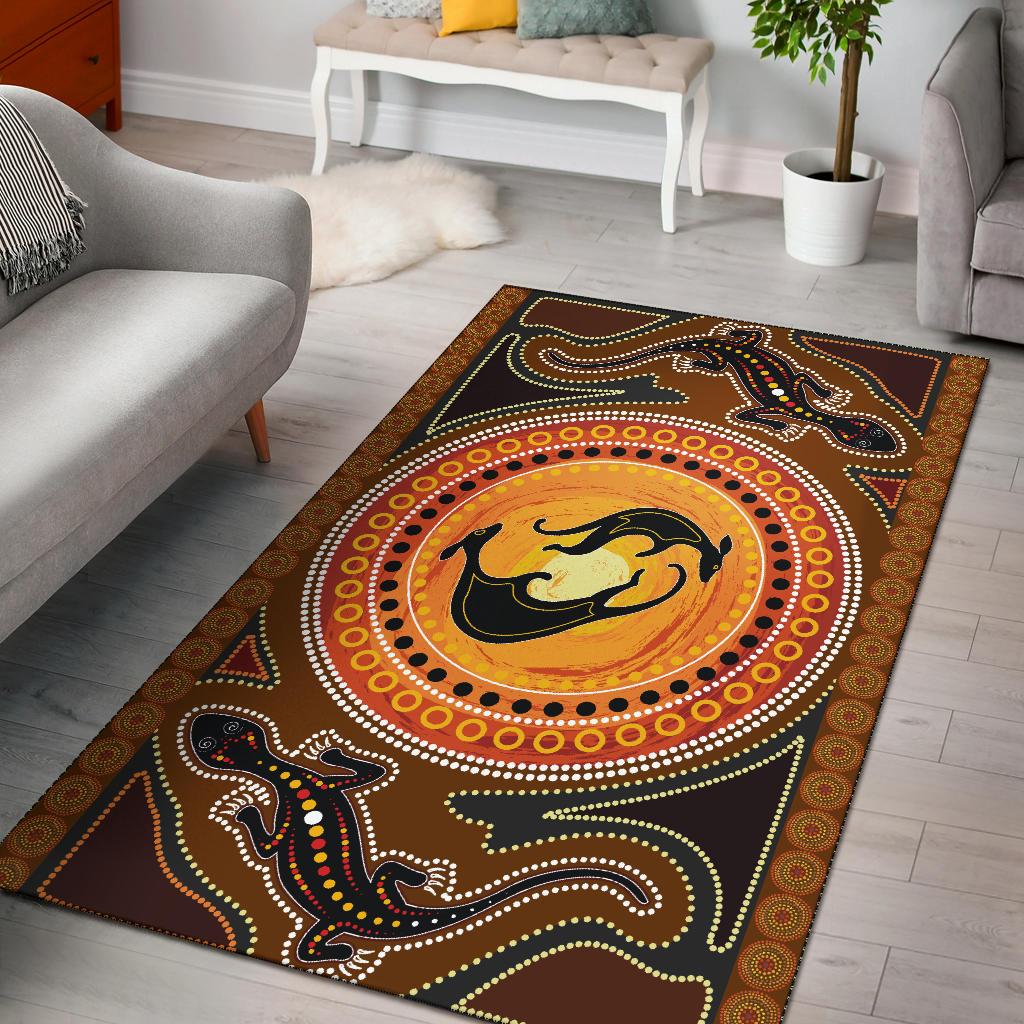 aboriginal-area-rug-lizard-kangaroo-dot-patterns