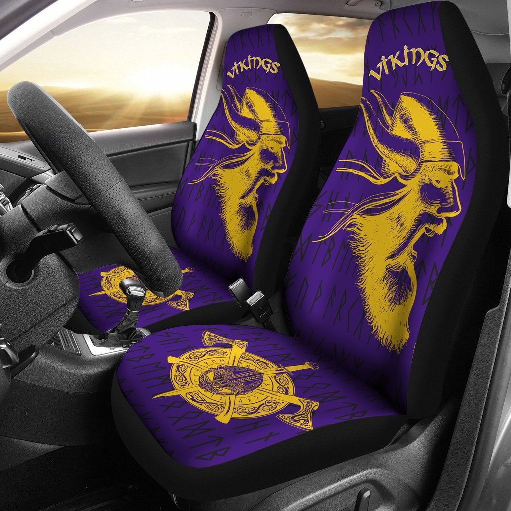 vikings-warrior䋢-car-seat-covers