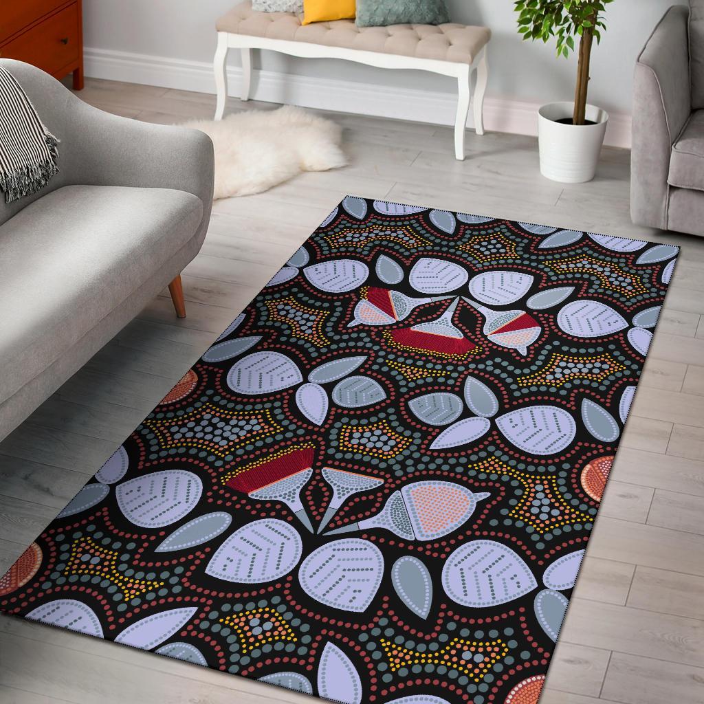 area-rug-aboriginal-eucalyptus-seamless-pattern