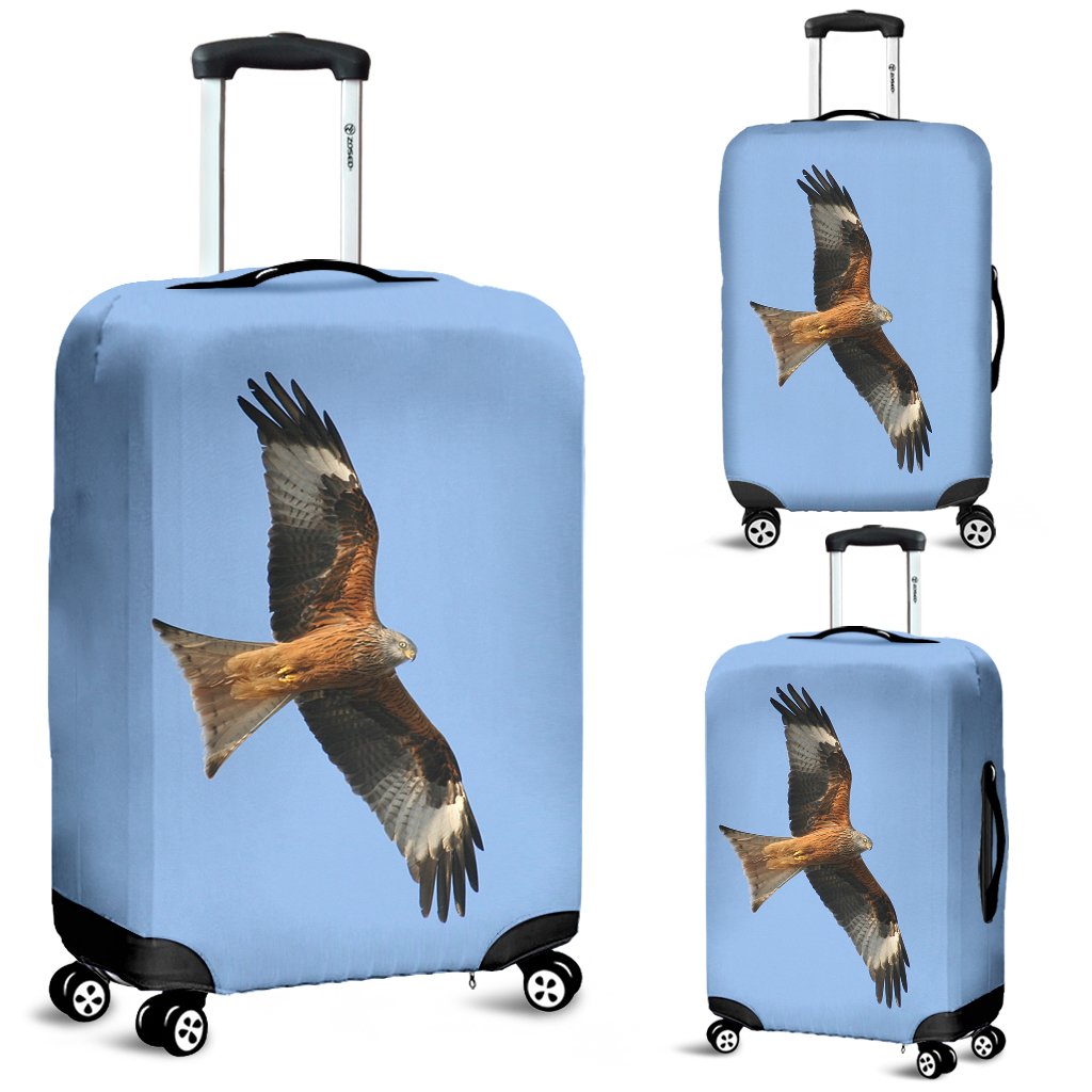 wales-red-kite-bird-luggage-cover