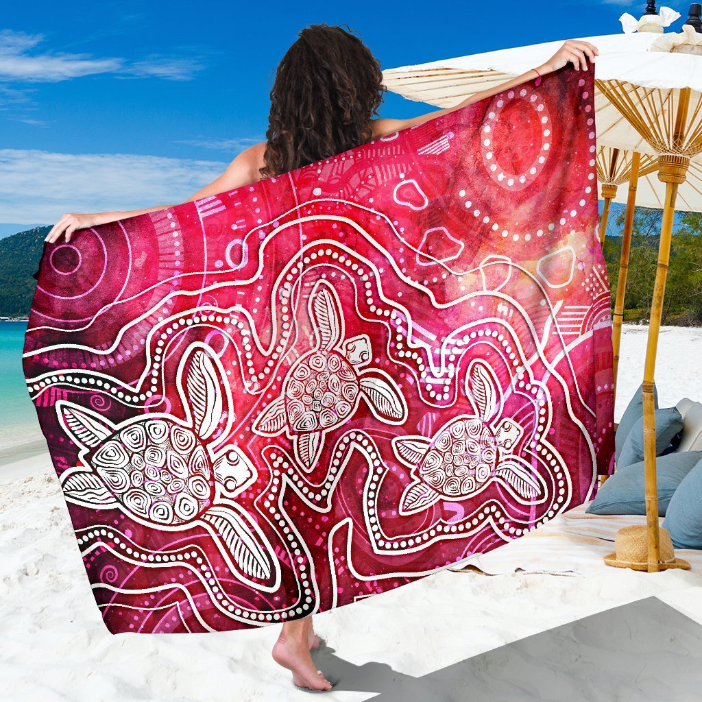 aboriginal-sarong-sea-turtle-with-indigenous-patterns-pink