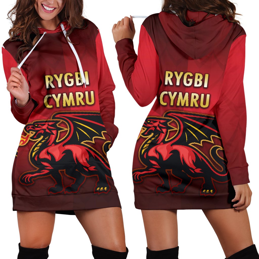 wales-rugby-hoodie-dress-simple-style