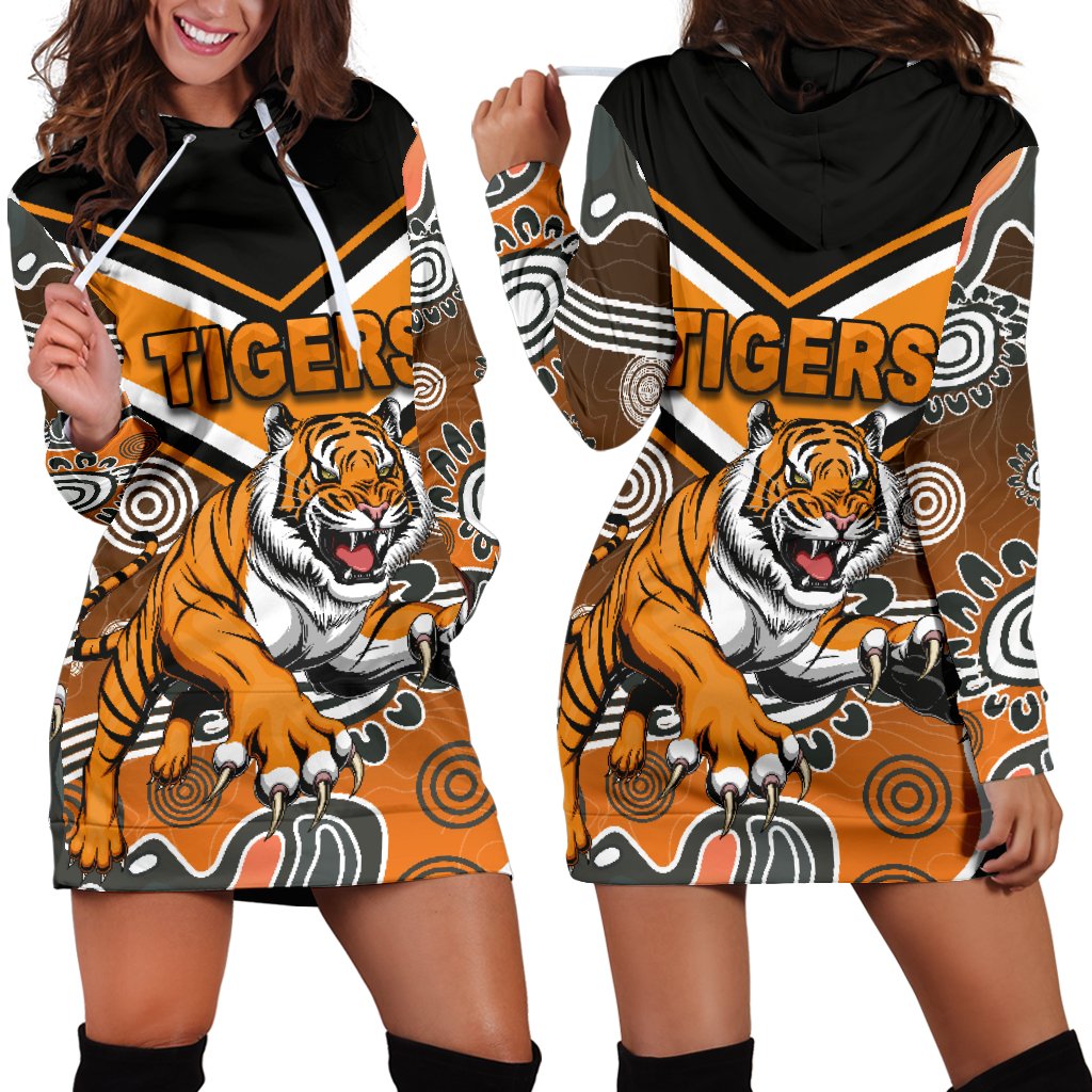 wests-womens-hoodie-dress-tigers-indigenous