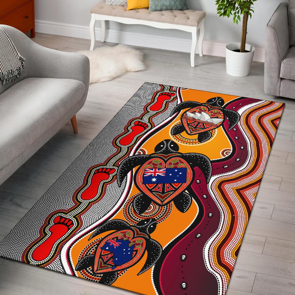 area-rug-aboriginal-patterns-bag-turtle