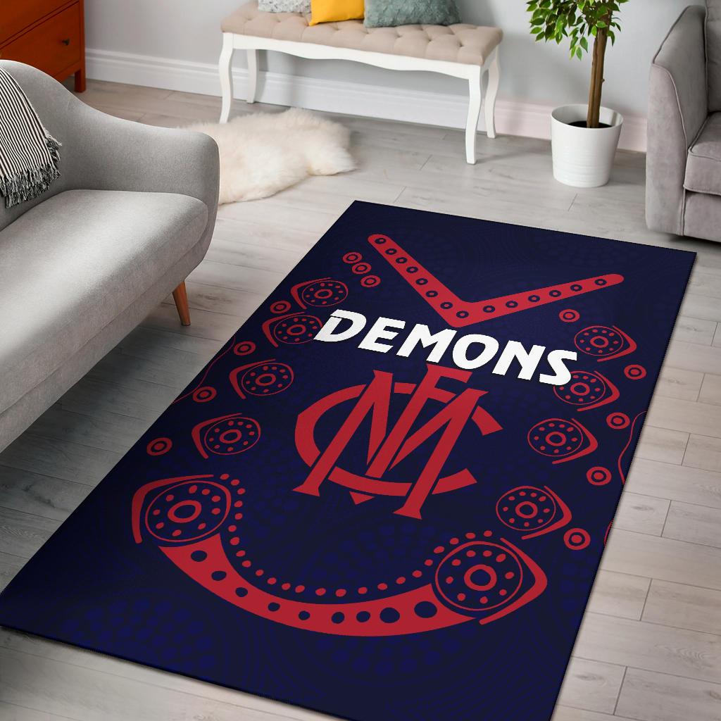 melbourne-demons-indigenous-area-rug-football