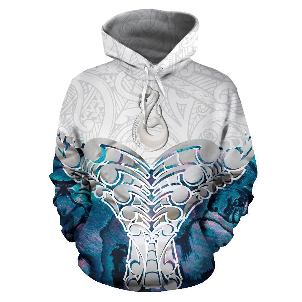 Whale Tail Manaia New Zealand Custom Hoodie