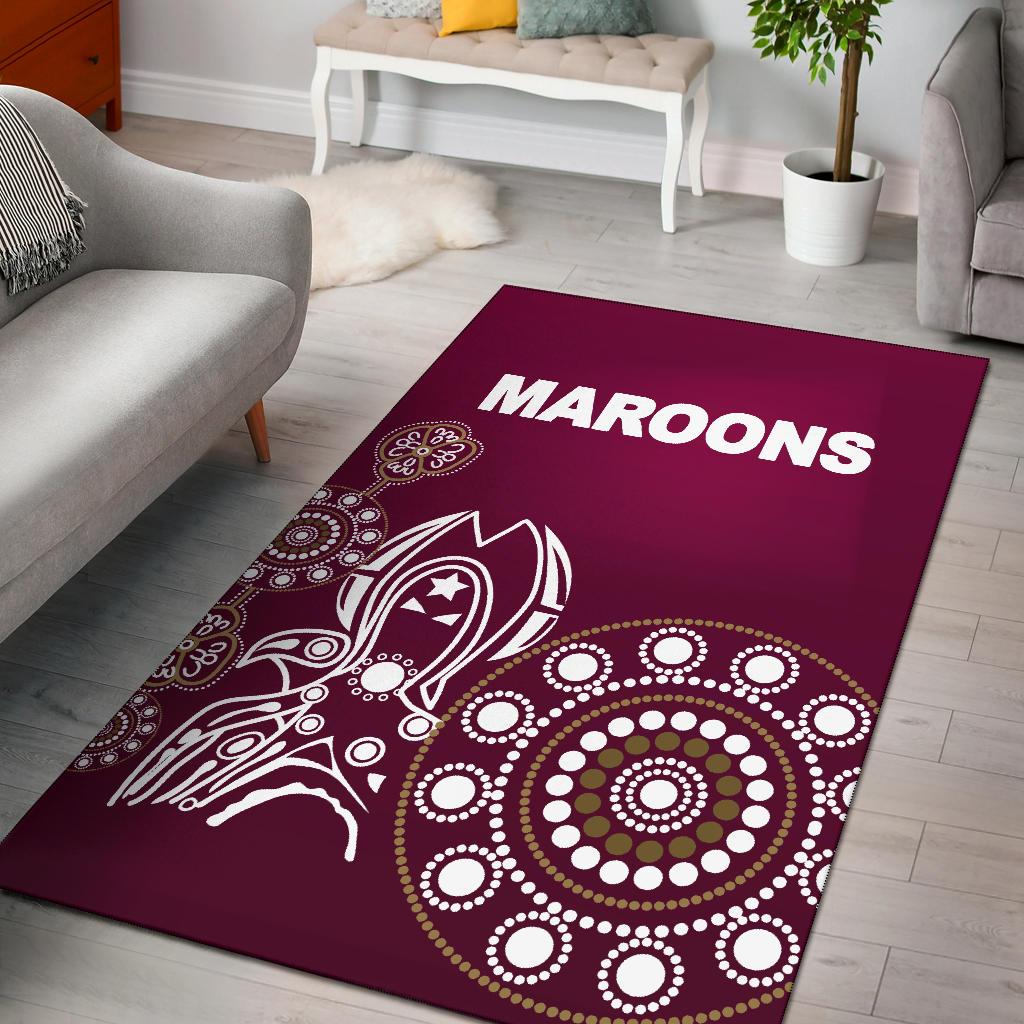 queensland-area-rug-maroons-simple-indigenous