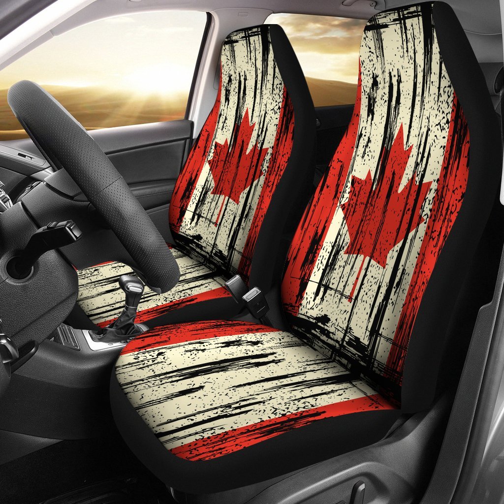 canada-grunge-flag-car-seat-cover
